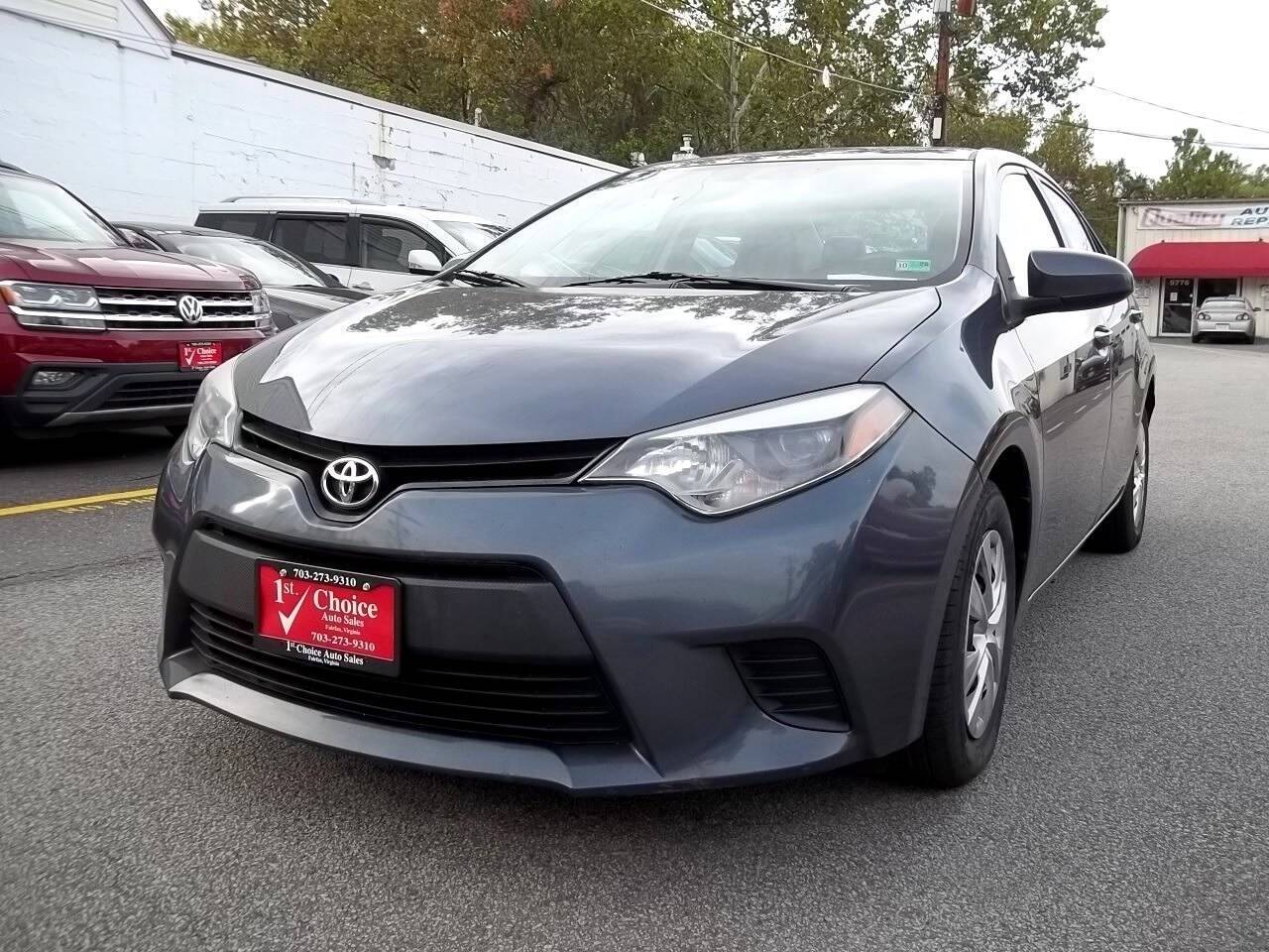 2014 Toyota Corolla LE Eco Plus — Sedan — 84,773 mi — Fairfax, VA