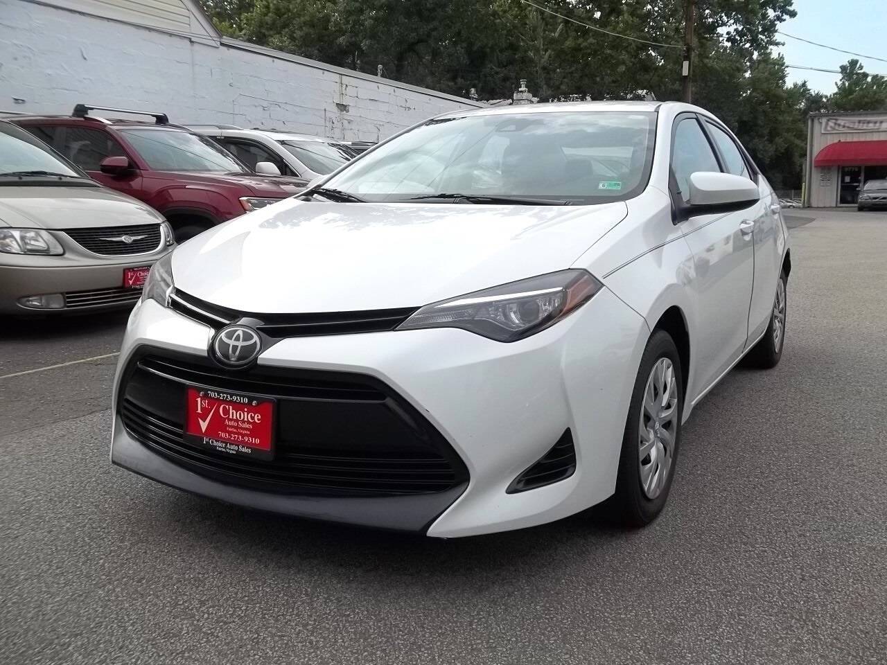 2017 Toyota Corolla LE — Sedan — 88,385 mi — Fairfax, VA
