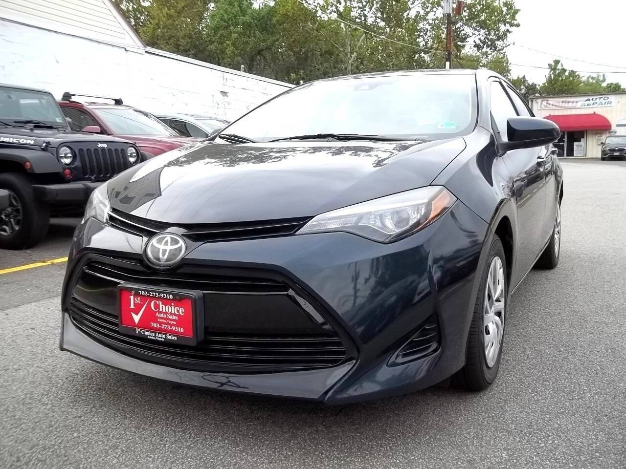 2017 Toyota Corolla LE — Sedan — 93,434 mi — Fairfax, VA