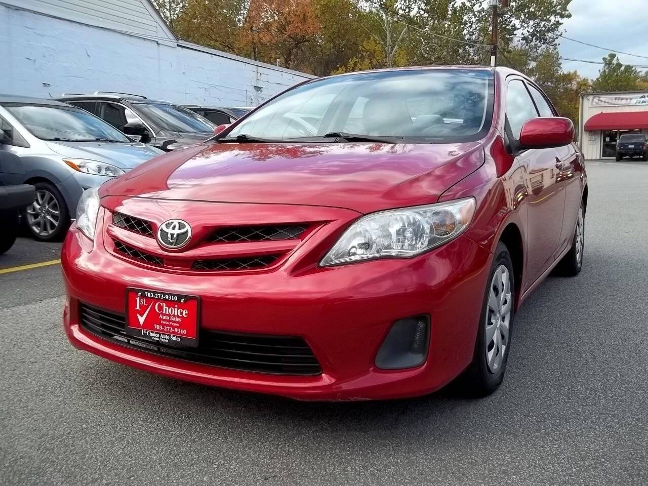 2013 Toyota Corolla LE — Sedan — 59,808 mi — Fairfax, VA
