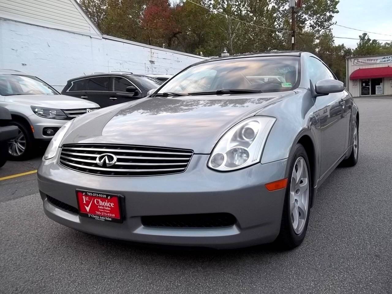 2006 INFINITI G G35 — Coupe — 69,380 mi — Fairfax, VA
