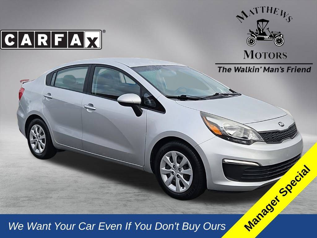 2017 Kia Rio LX — Sedan — 105,045 mi — Clayton, NC