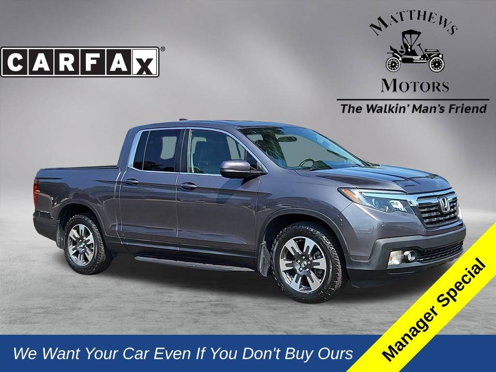 2019 Honda Ridgeline RTL — Pickup Truck — 43,669 mi — Clayton, NC