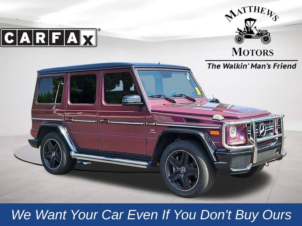 2016 Mercedes-Benz G-Class G 63 AMG — SUV — 79,000 mi — Clayton, NC