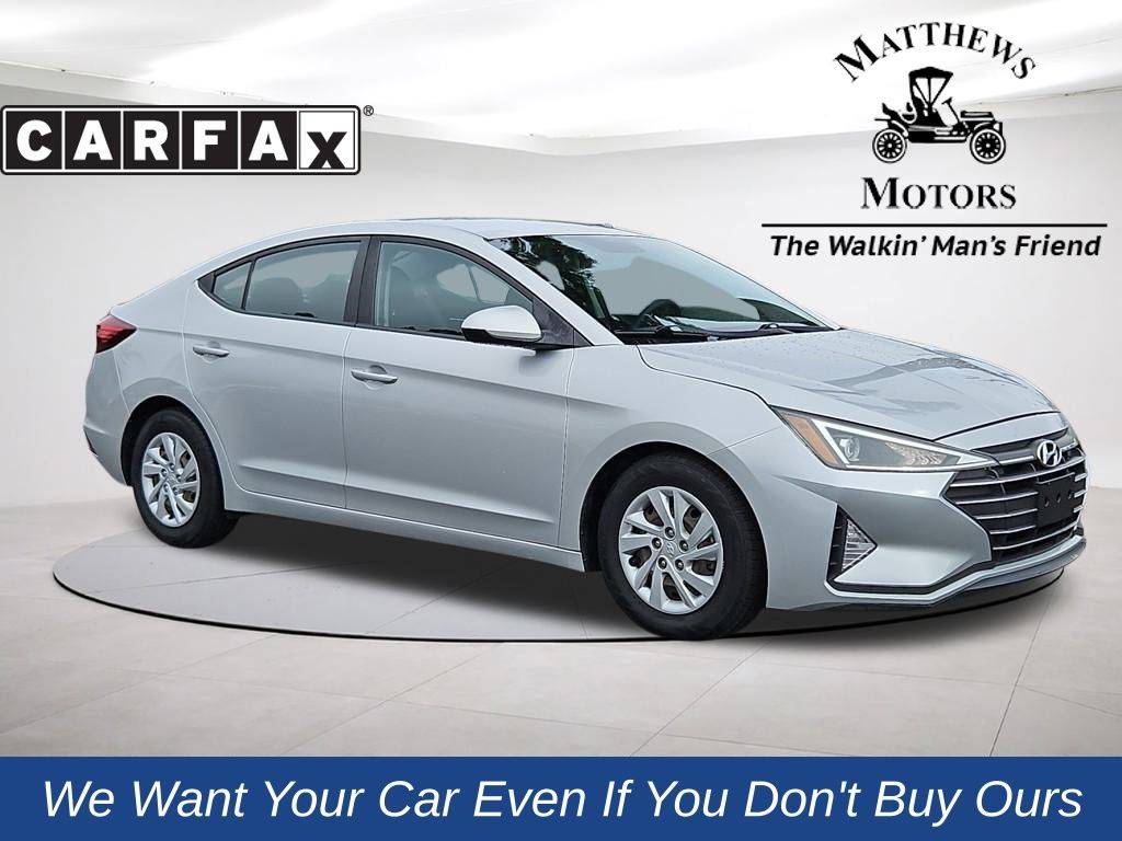 2019 Hyundai Elantra SE — Sedan — 77,942 mi — Clayton, NC