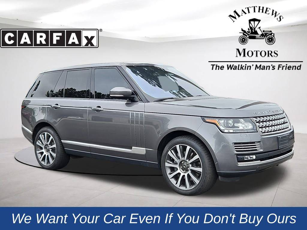2016 Land Rover Range Rover Autobiography — SUV — 61,124 mi — Clayton, NC