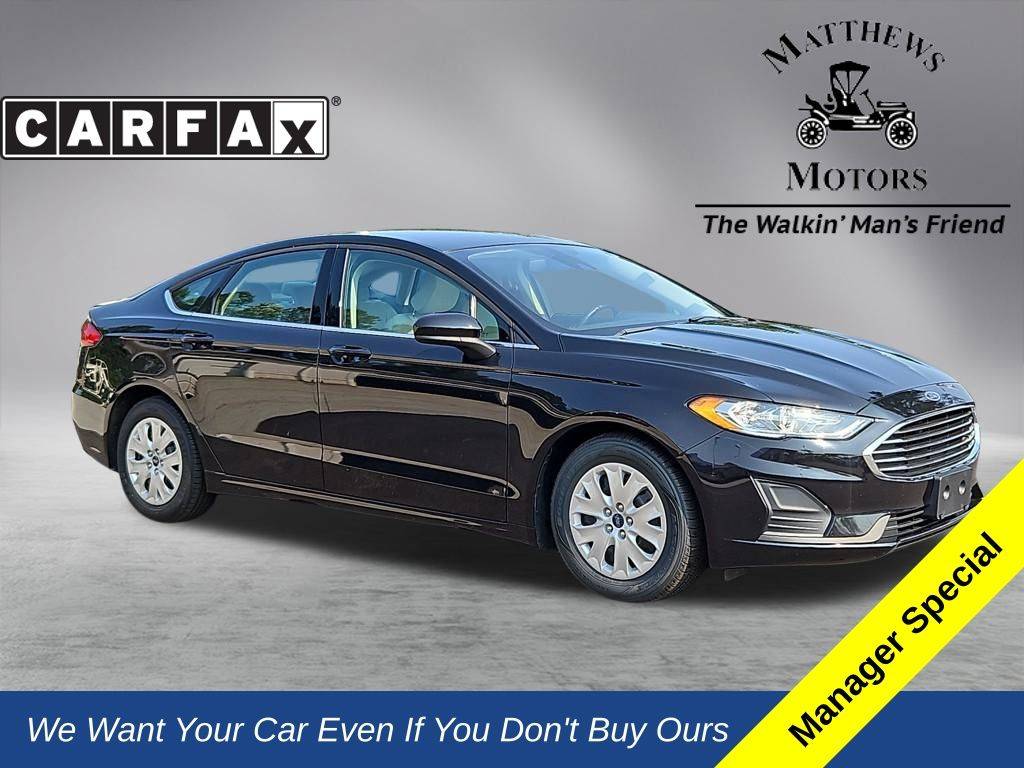 2019 Ford Fusion S — Sedan — 51,260 mi — Clayton, NC