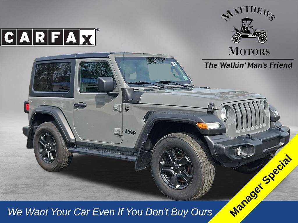 2021 Jeep Wrangler Sport S — SUV — 17,599 mi — Clayton, NC