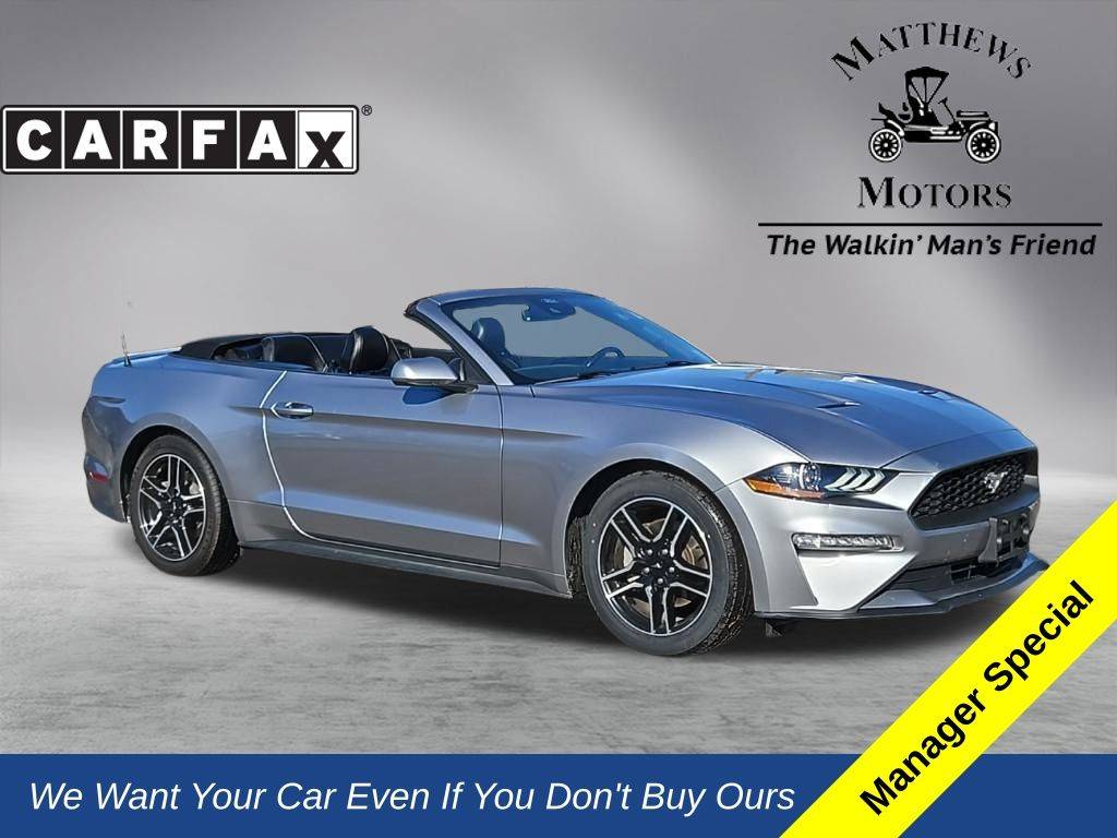 2022 Ford Mustang EcoBoost Premium — Convertible — 55,823 mi — Clayton, NC