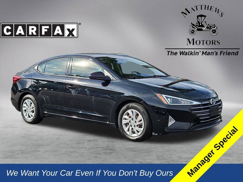 2019 Hyundai Elantra SE — Sedan — 66,737 mi — Clayton, NC