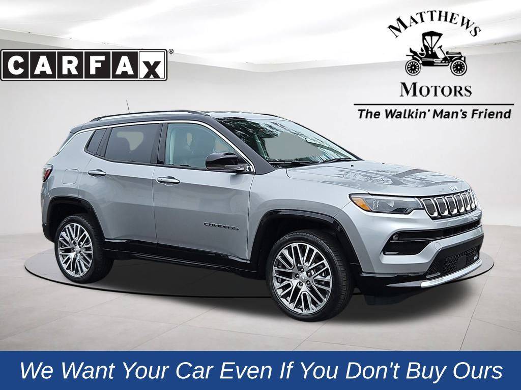 2022 Jeep Compass Limited — SUV — 53,962 mi — Clayton, NC