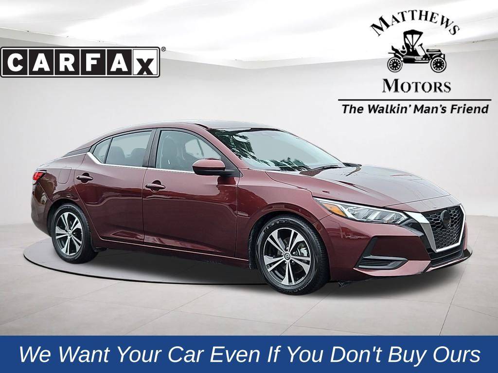 2022 Nissan Sentra SV — Sedan — 76,087 mi — Clayton, NC