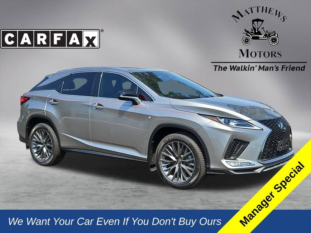 2022 Lexus RX RX 350 F Sport — SUV — 47,518 mi — Clayton, NC
