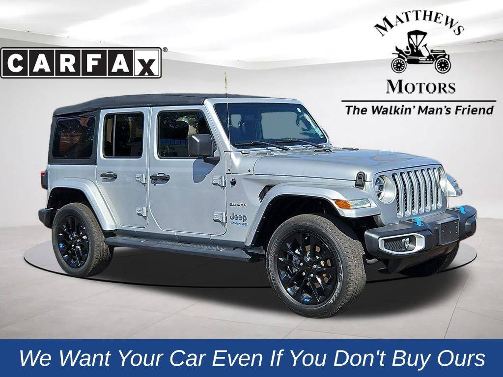 2022 Jeep Wrangler Sahara 4xe — SUV — 42,715 mi — Clayton, NC