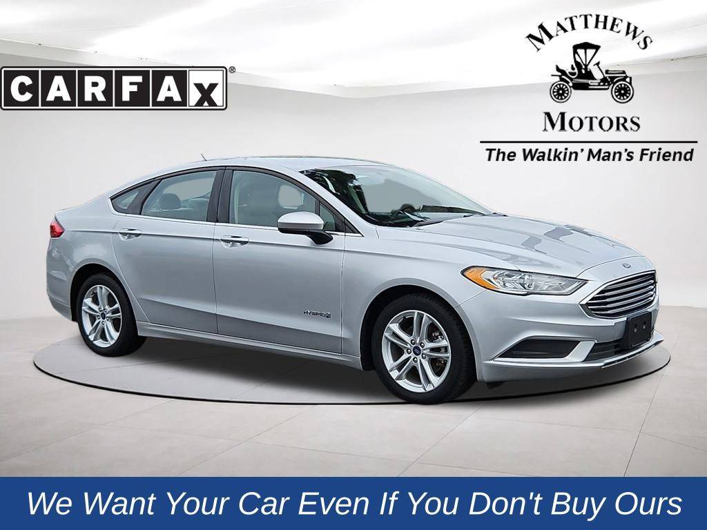 2018 Ford Fusion Hybrid S — Sedan — 70,793 mi — Clayton, NC