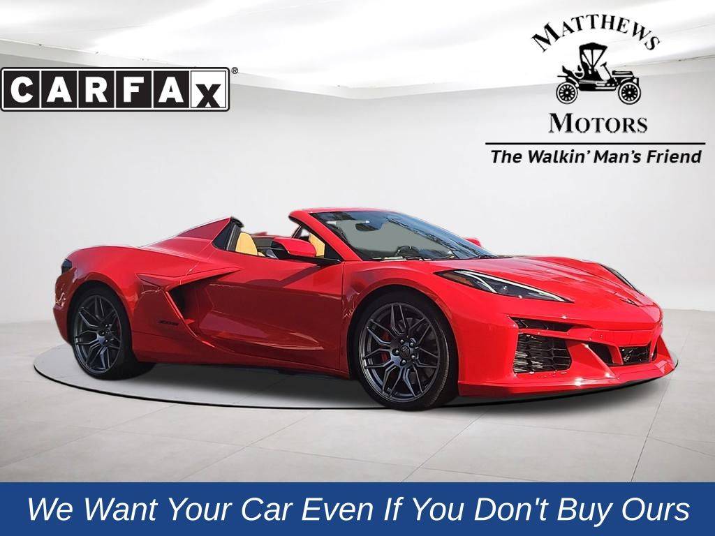 2024 Chevrolet Corvette Z06 3LZ — Convertible — 870 mi — Clayton, NC