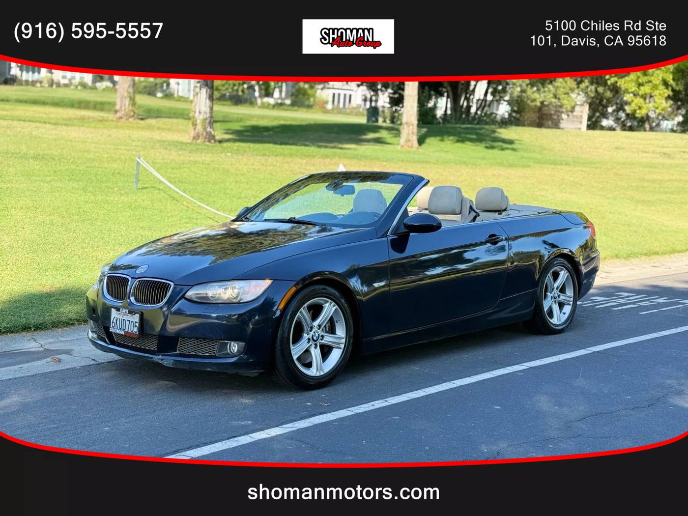 2009 BMW 3 Series 335i — Convertible — 122,118 mi — Davis, CA