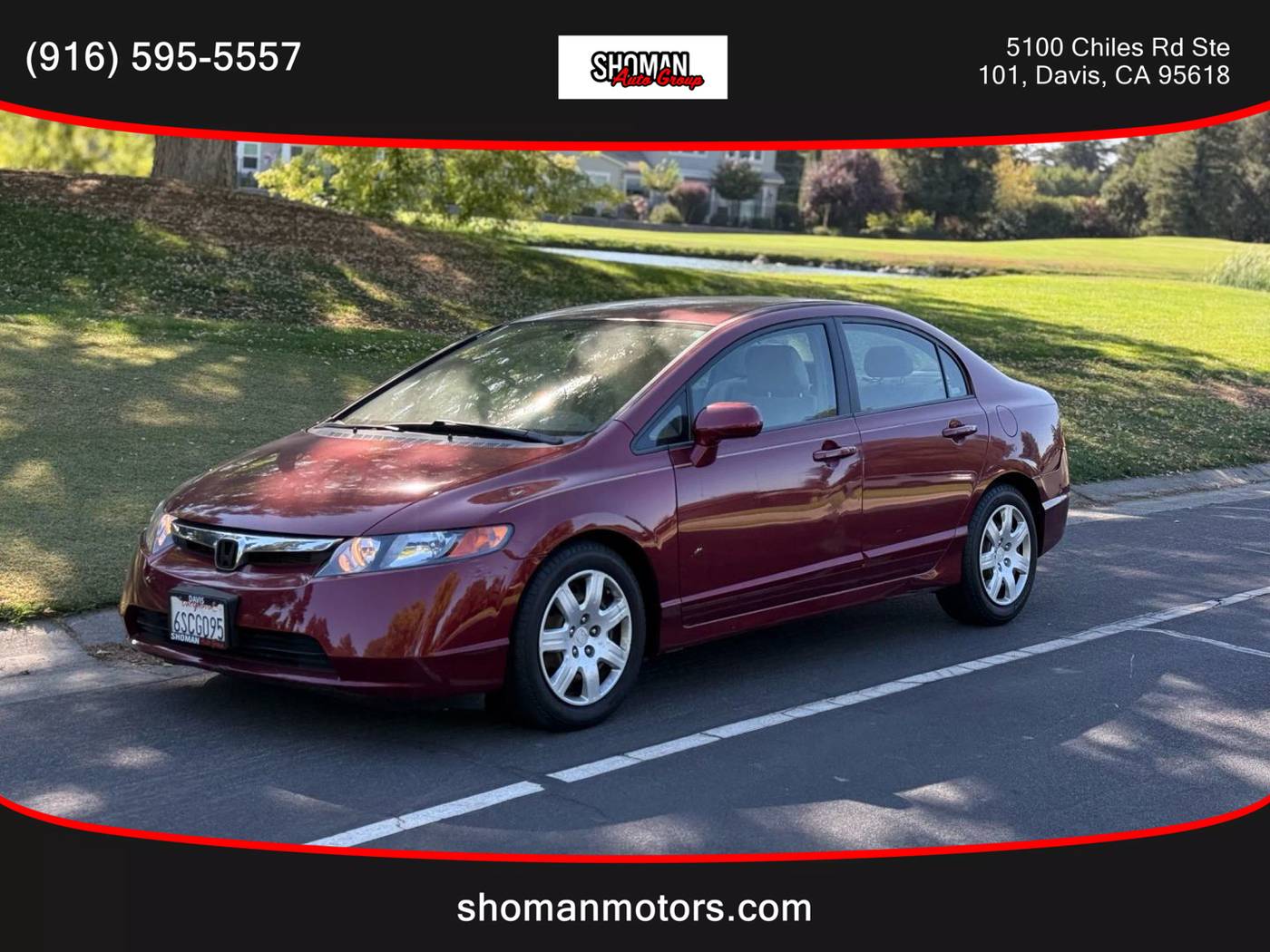 2008 Honda Civic LX — Sedan — 127,927 mi — Davis, CA