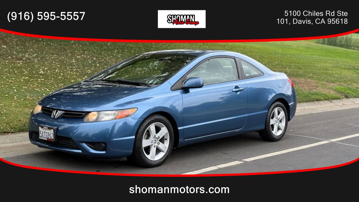 2007 Honda Civic EX — Coupe — 51,686 mi — Davis, CA