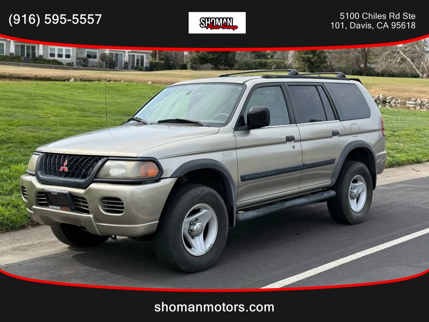 2000 Mitsubishi Montero Sport LS — SUV — 114,313 mi — Davis, CA