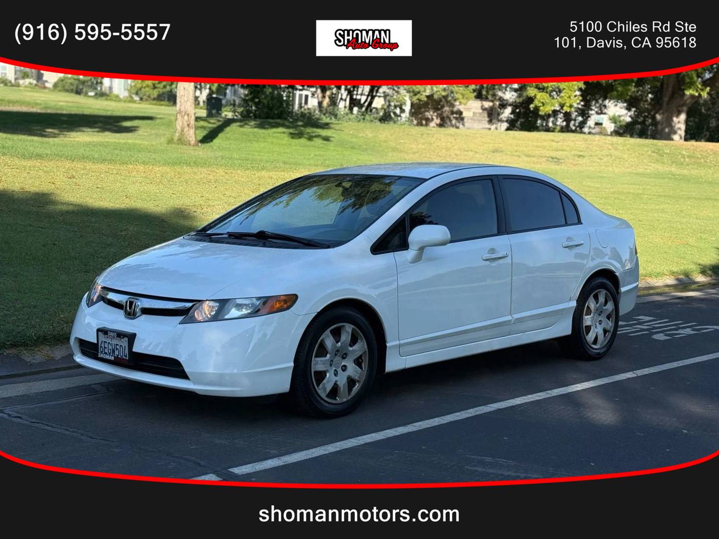 2008 Honda Civic LX — Sedan — 143,523 mi — Davis, CA