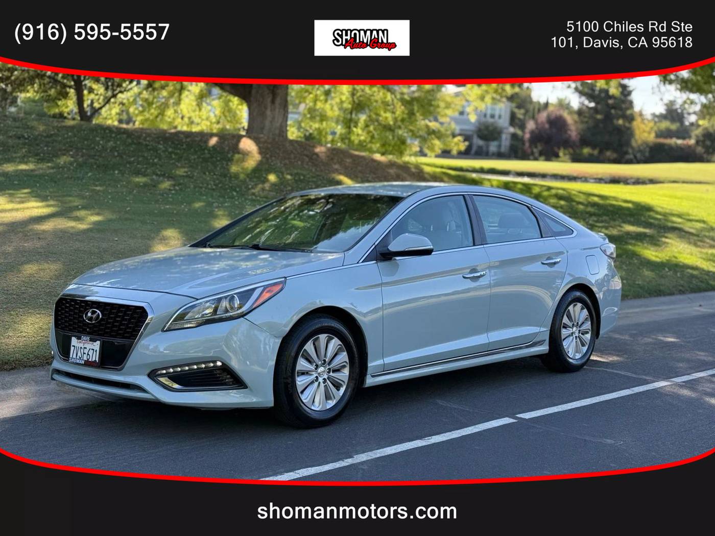 2016 Hyundai Sonata Hybrid SE — Sedan — 115,696 mi — Davis, CA
