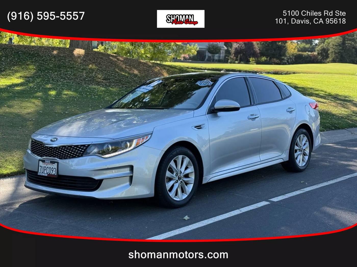 2016 Kia Optima EX — Sedan — 125,103 mi — Davis, CA