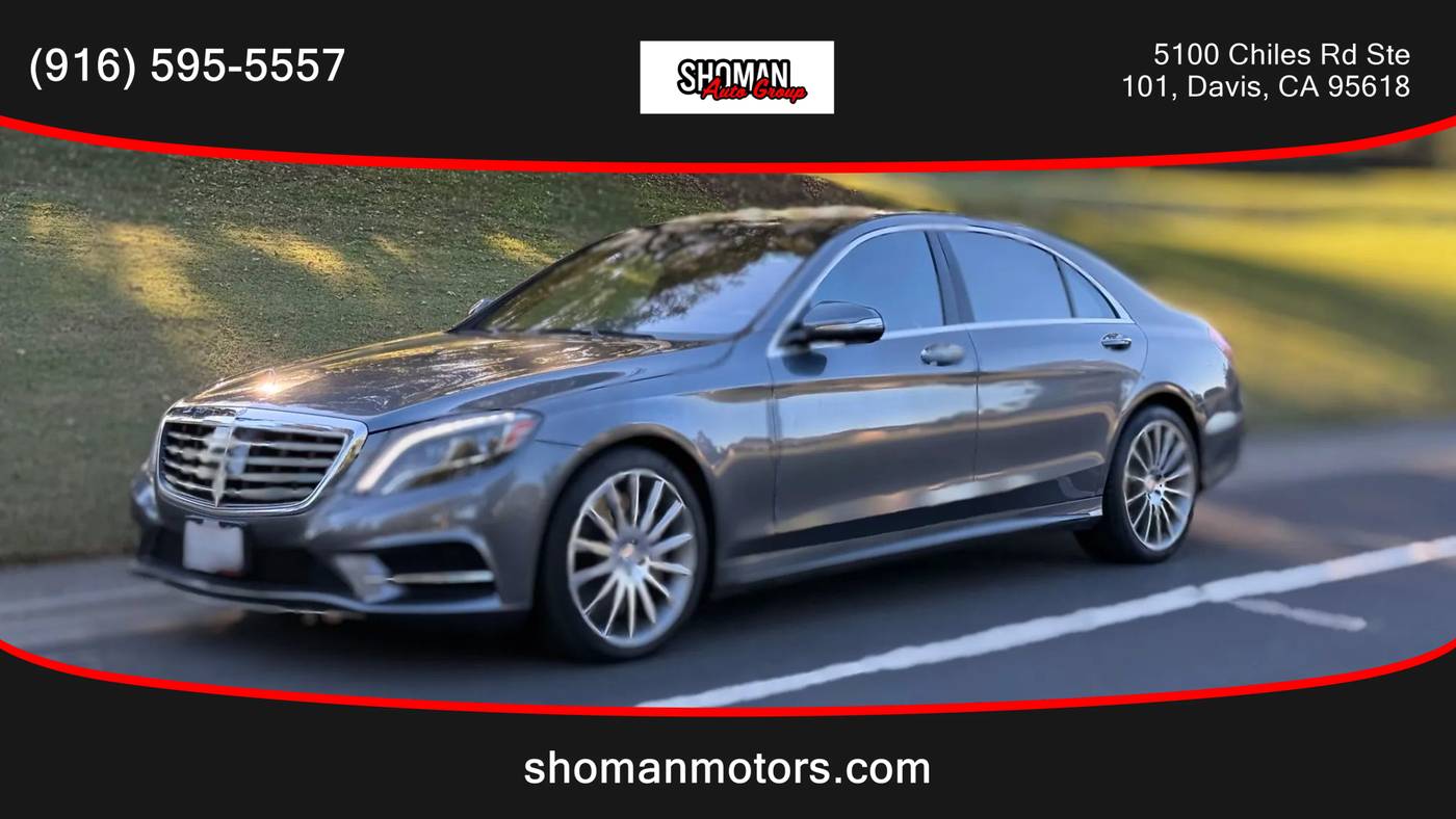 2016 Mercedes-Benz S-Class S 550 — Sedan — 92,370 mi — Davis, CA