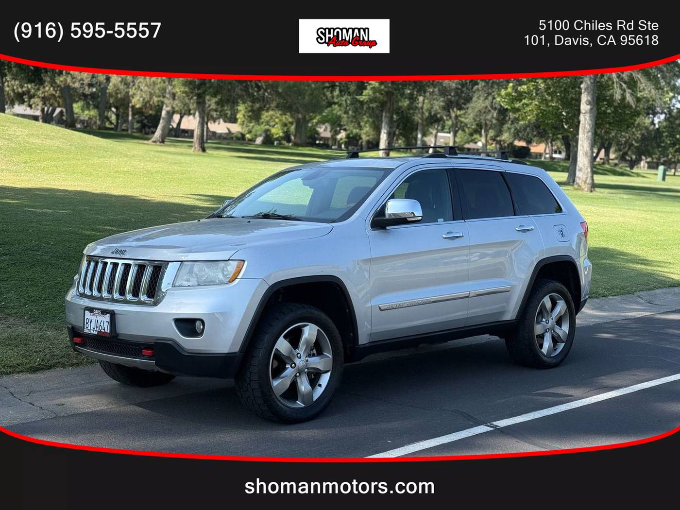 2012 Jeep Grand Cherokee Overland — SUV — 130,215 mi — Davis, CA