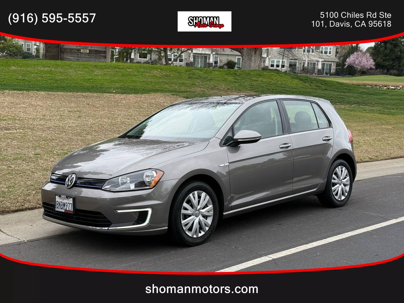 2015 Volkswagen e-Golf Limited Edition — Hatchback — 63,406 mi — Davis, CA