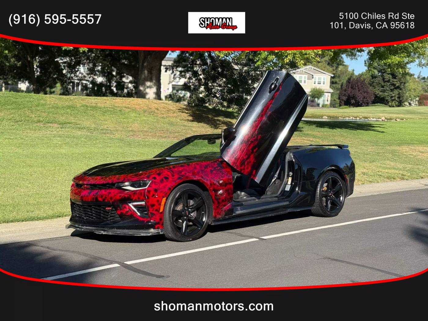 2017 Chevrolet Camaro 2SS — Convertible — 42,150 mi — Davis, CA