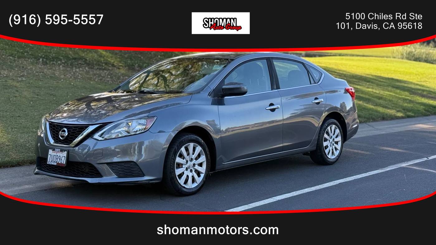 2017 Nissan Sentra SV — Sedan — 119,715 mi — Davis, CA