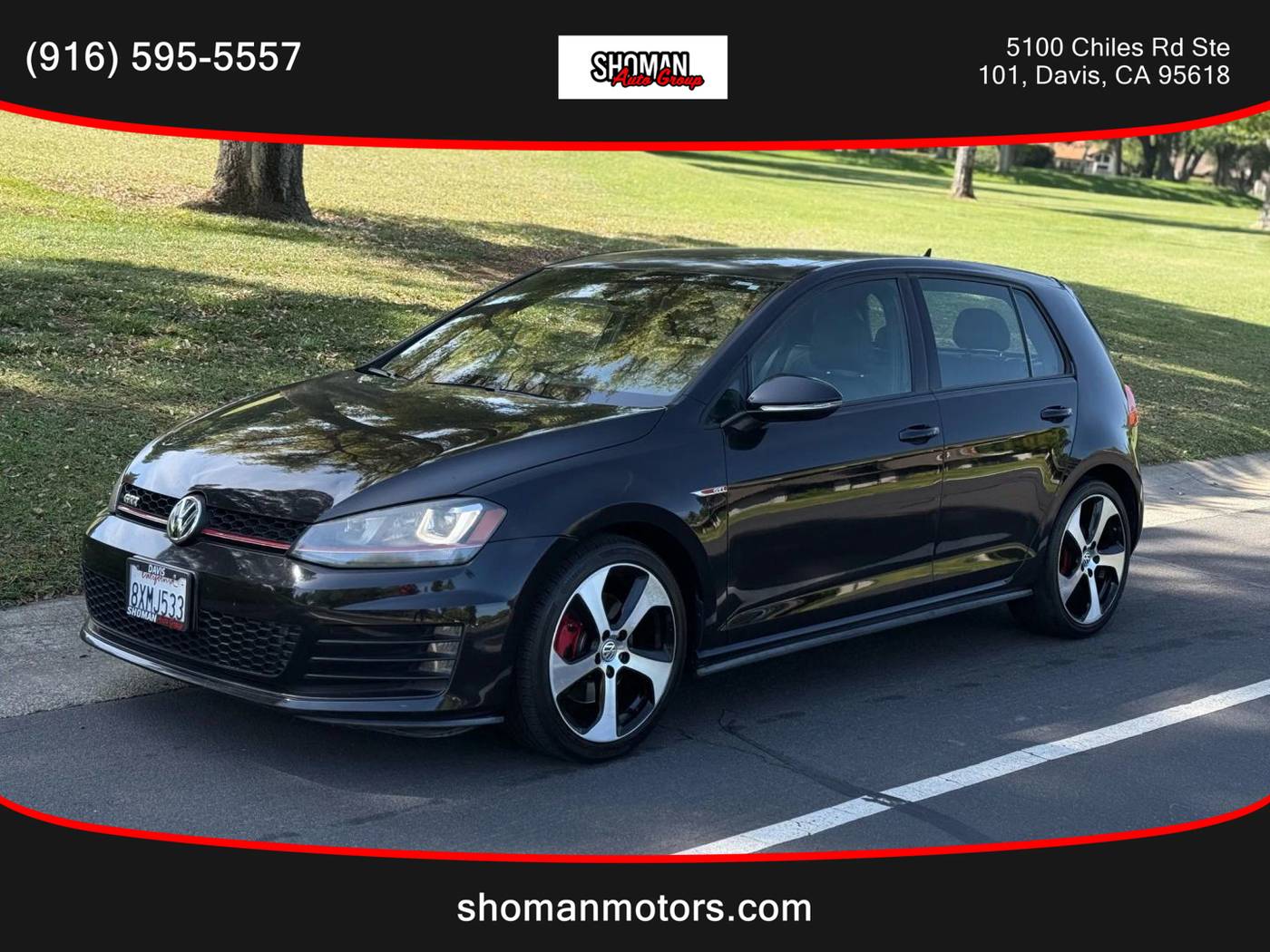 2015 Volkswagen Golf GTI Autobahn — Hatchback — 133,389 mi — Davis, CA