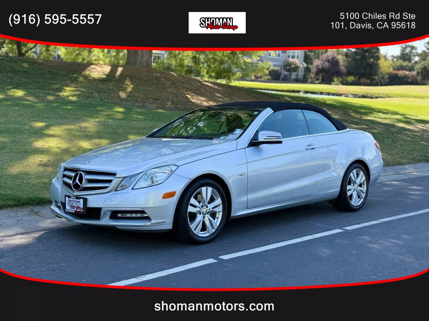 2012 Mercedes-Benz E-Class E 350 — Convertible — 70,687 mi — Davis, CA