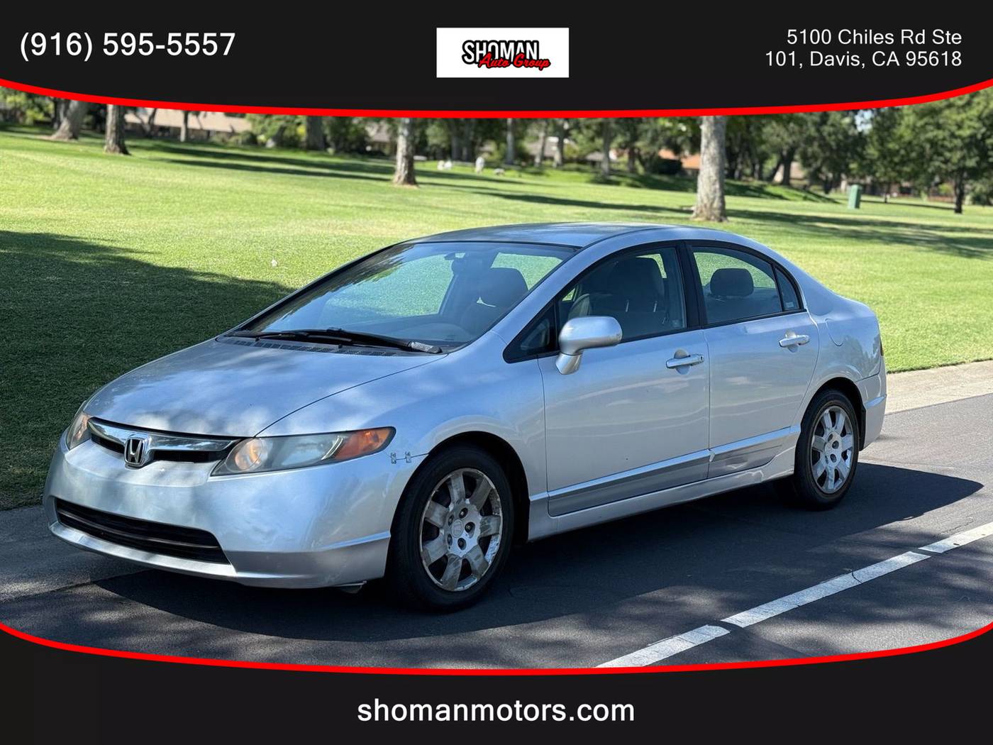 2008 Honda Civic LX — Sedan — 170,787 mi — Davis, CA