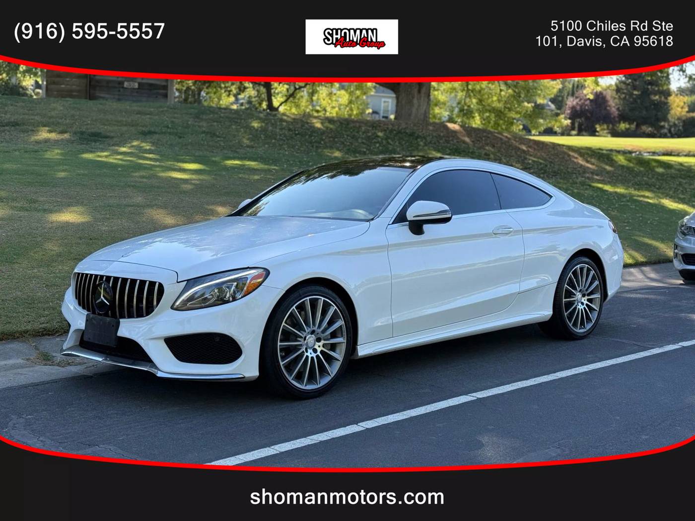 2017 Mercedes-Benz C-Class C 300 — Coupe — 95,796 mi — Davis, CA