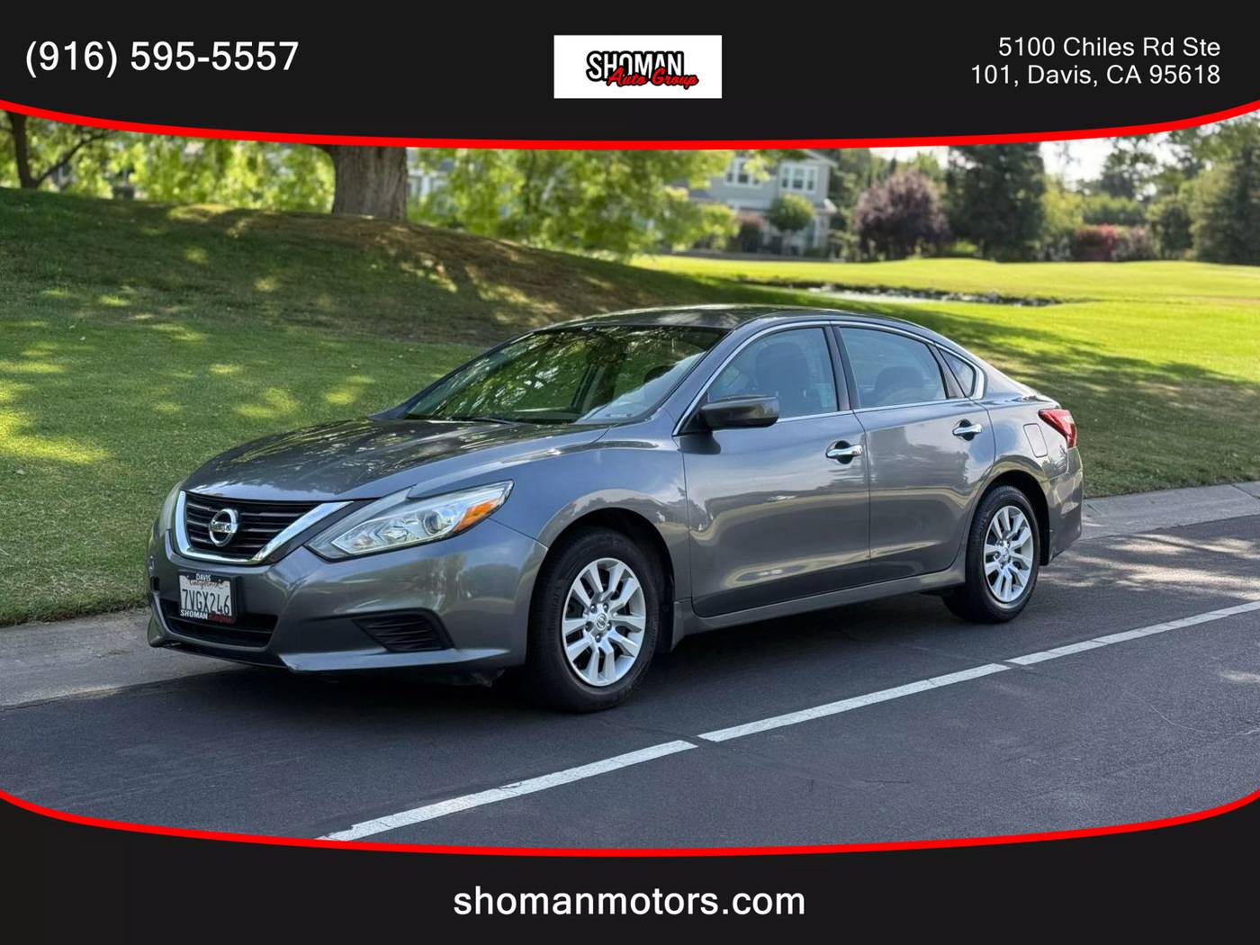 2016 Nissan Altima 2.5 S — Sedan — 152,428 mi — Davis, CA