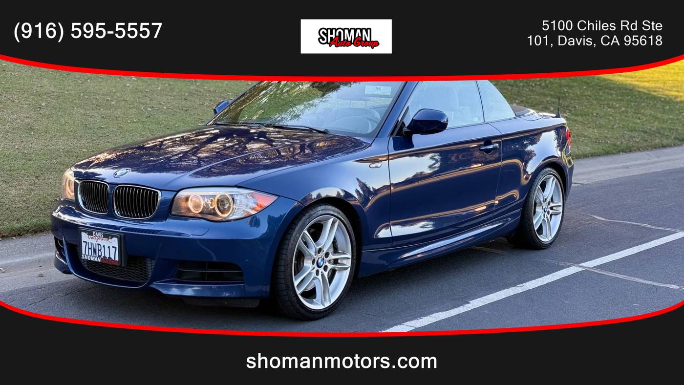 2012 BMW 1 Series 135i — Convertible — 115,325 mi — Davis, CA
