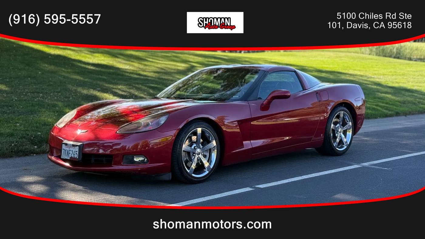 2009 Chevrolet Corvette 1LT — Coupe — 113,888 mi — Davis, CA