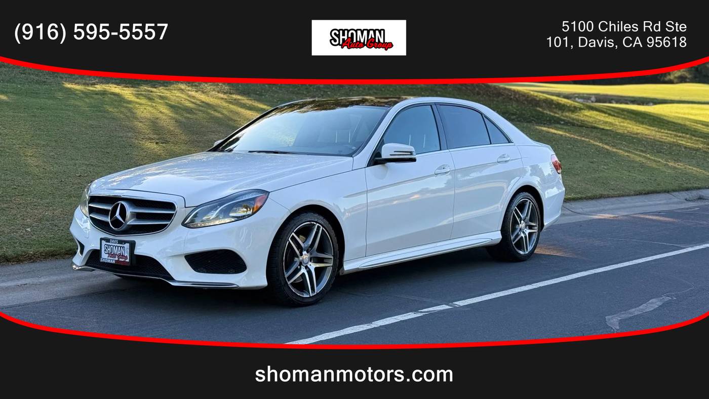 2016 Mercedes-Benz E-Class E 350 — Sedan — 162,022 mi — Davis, CA