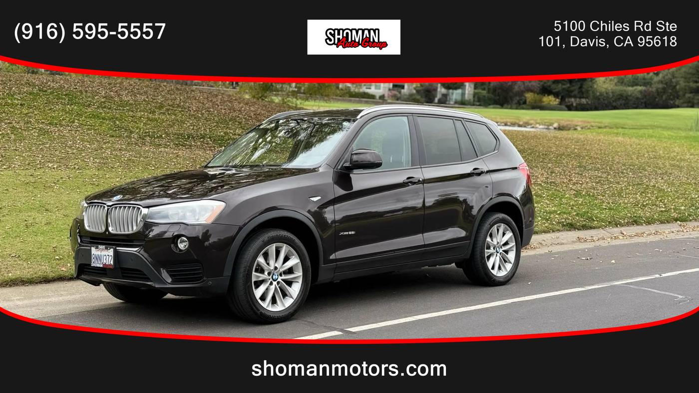 2016 BMW X3 28d — SUV — 133,387 mi — Davis, CA