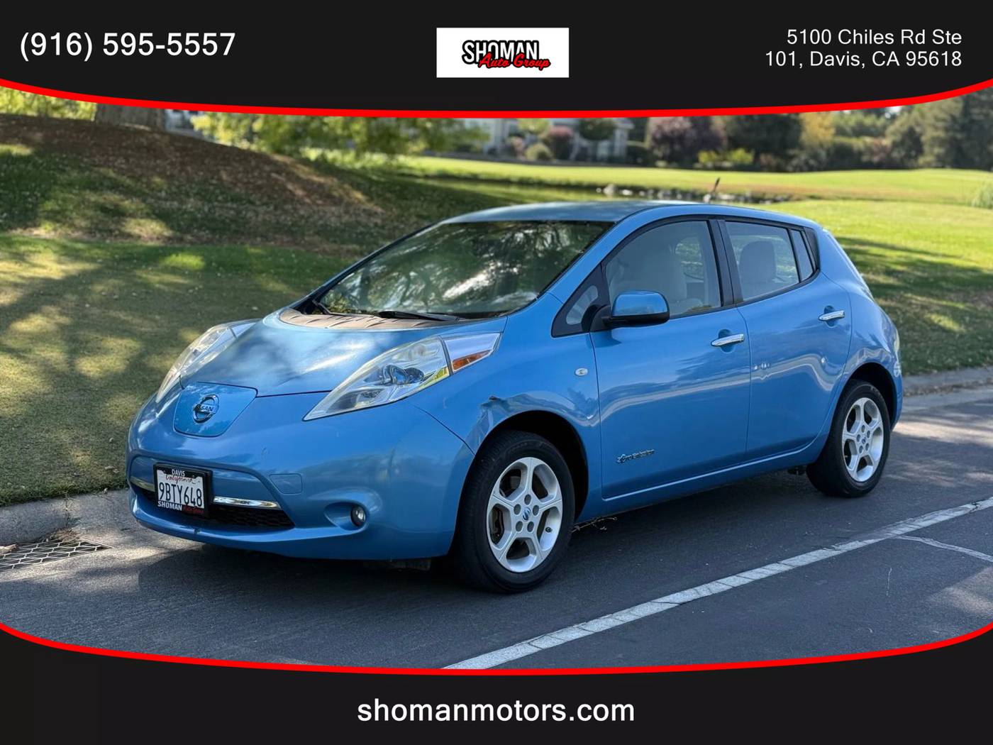 2012 Nissan LEAF SL — Hatchback — 33,833 mi — Davis, CA