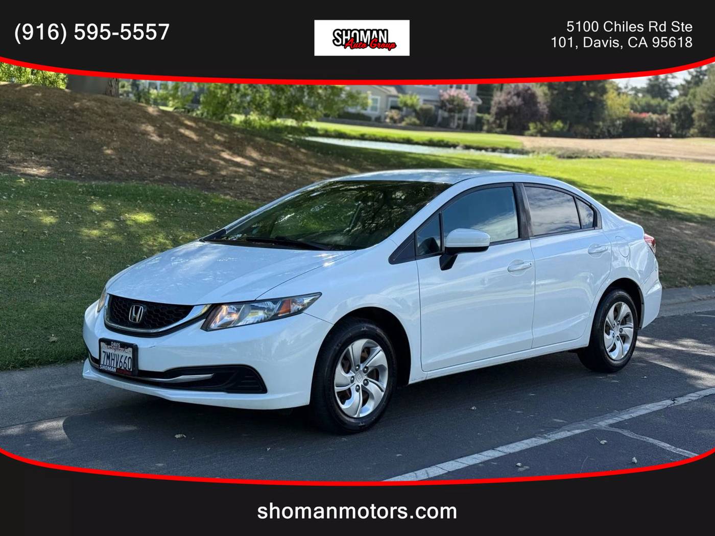 2015 Honda Civic LX — Sedan — 154,123 mi — Davis, CA
