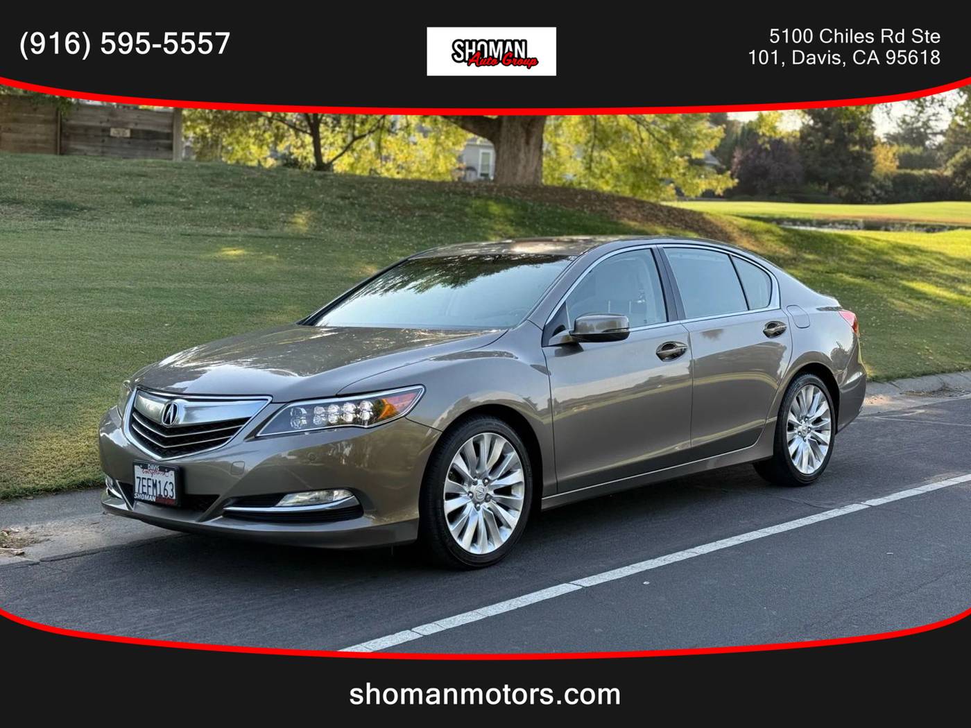 2014 Acura RLX Advance Package — Sedan — 102,091 mi — Davis, CA