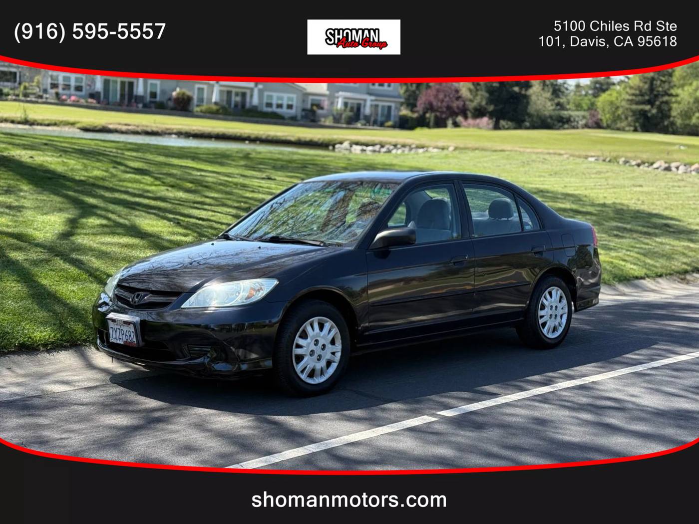 2004 Honda Civic LX — Sedan — 158,641 mi — Davis, CA