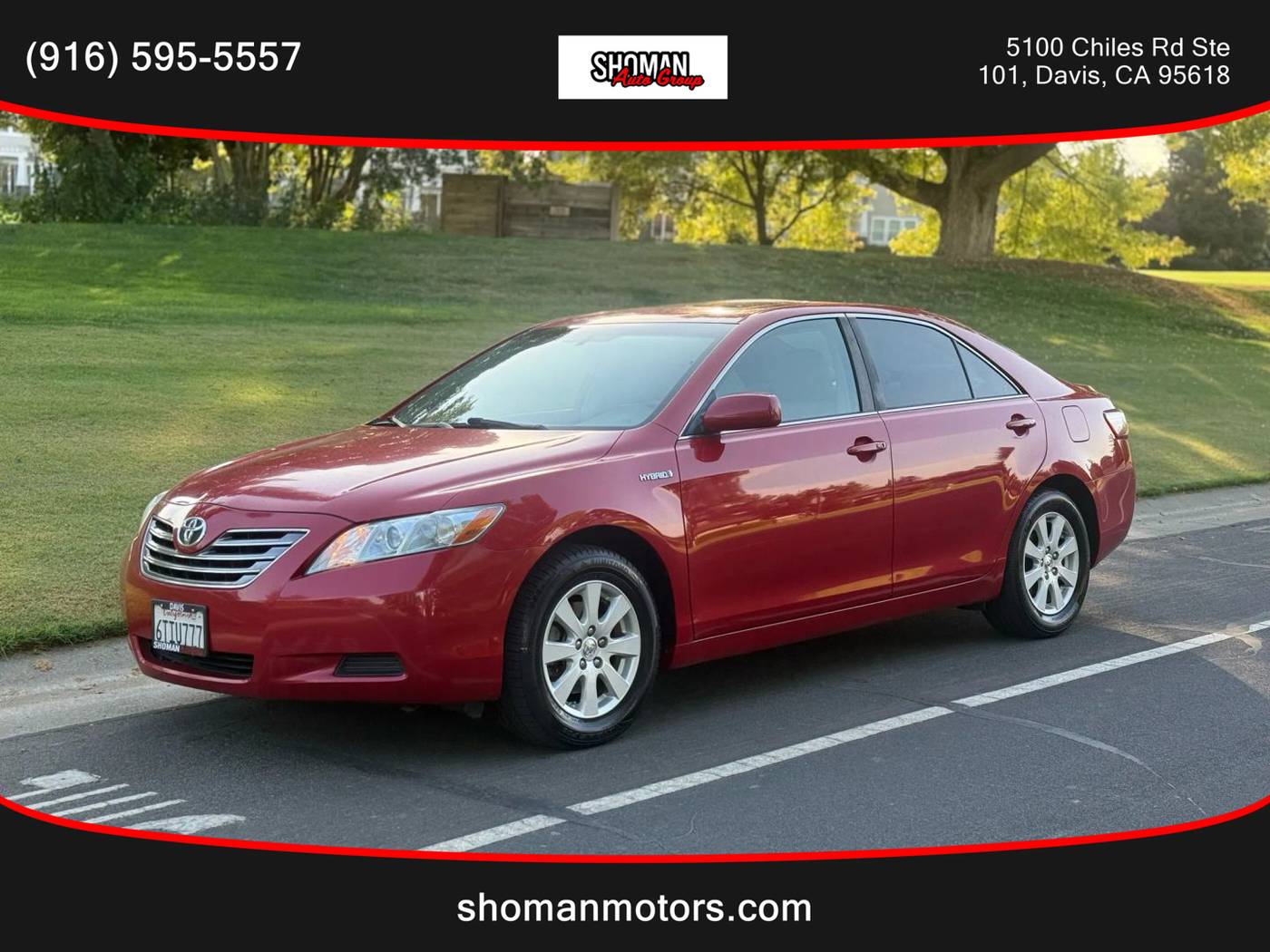 2007 Toyota Camry Hybrid — Sedan — 123,492 mi — Davis, CA