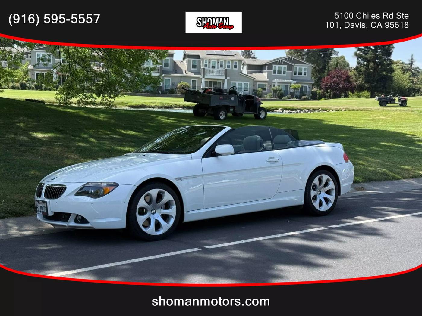 2007 BMW 6 Series 650i — Convertible — 98,287 mi — Davis, CA
