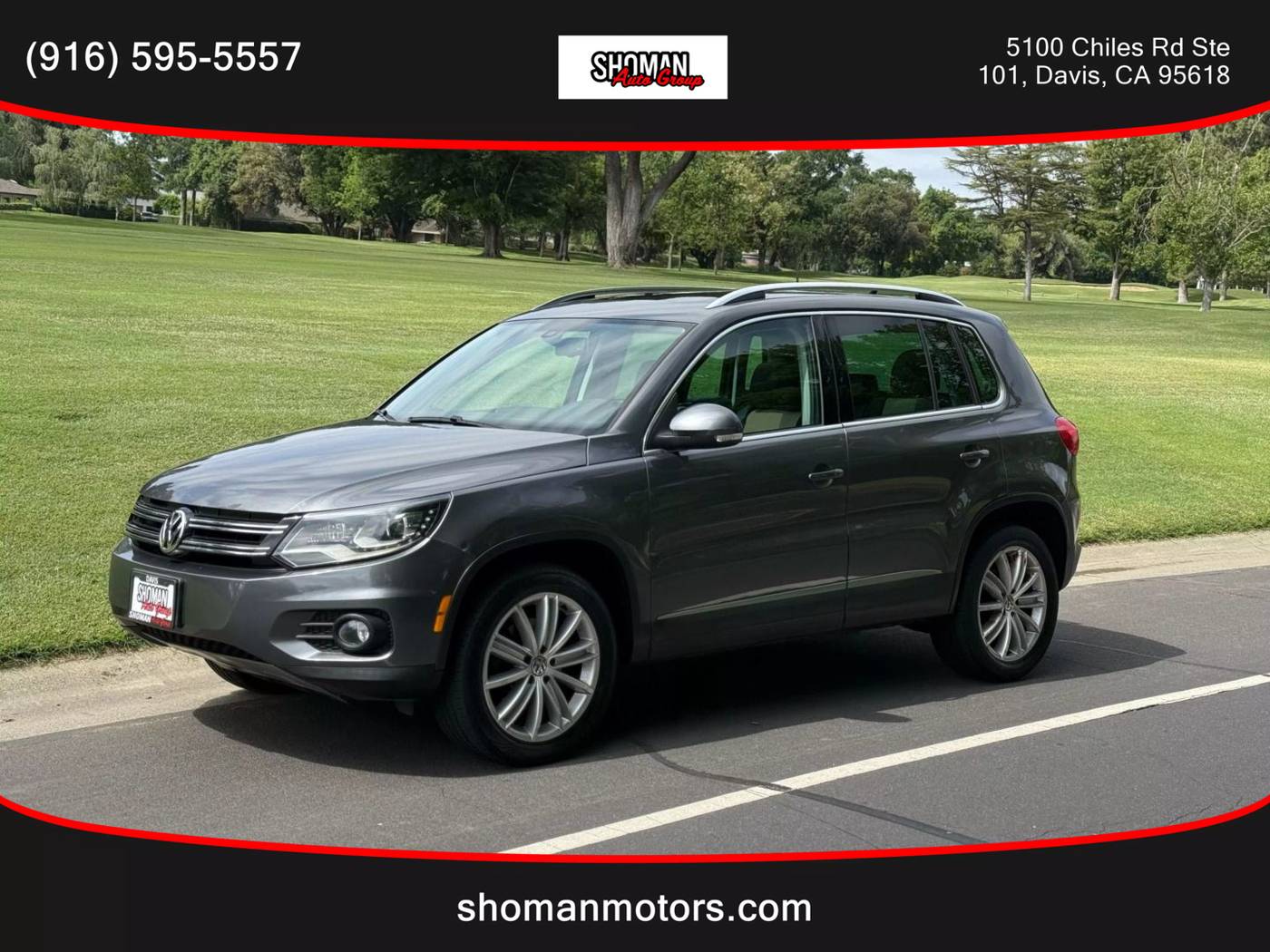 2016 Volkswagen Tiguan SE — SUV — 71,700 mi — Davis, CA