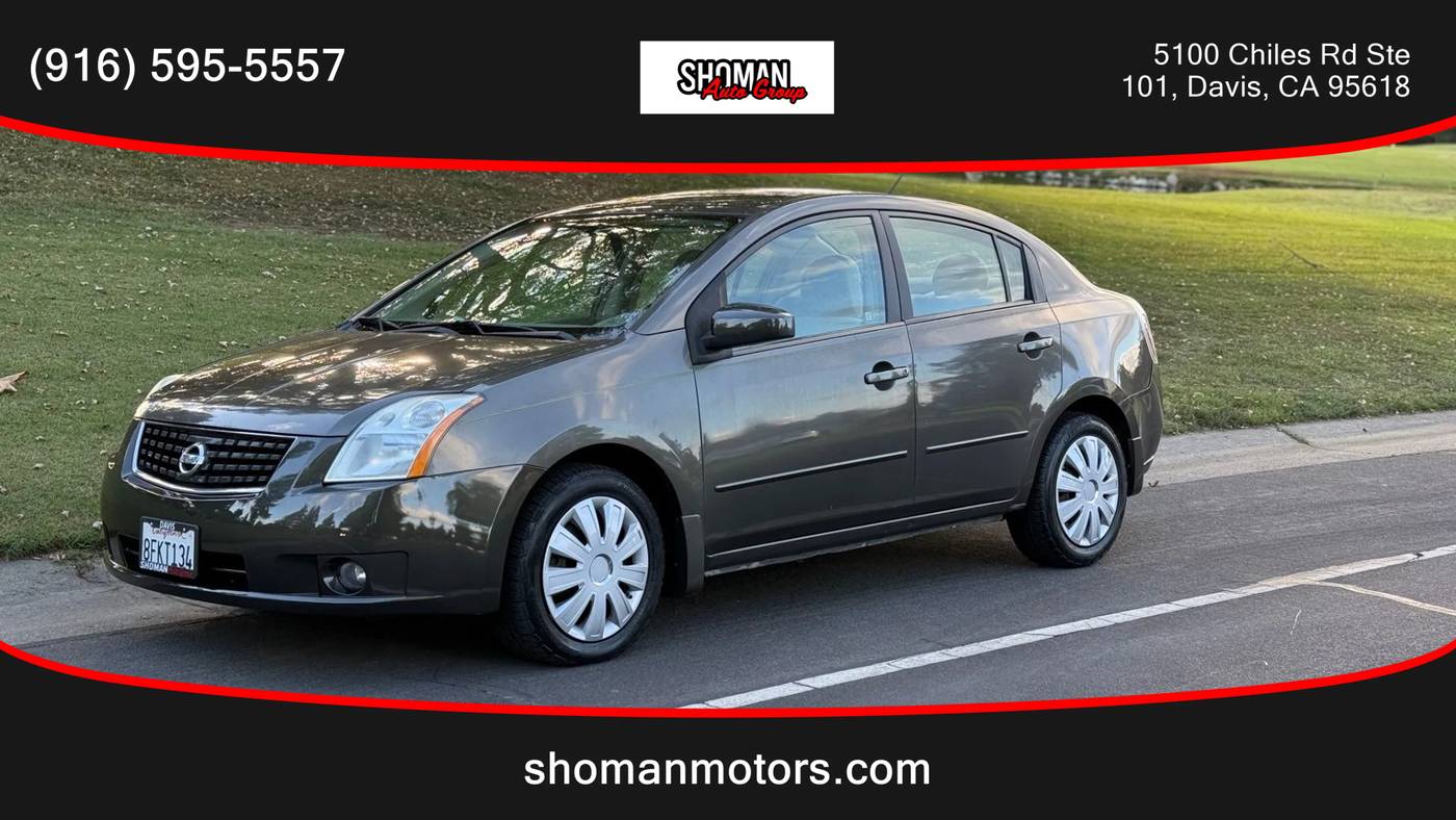 2008 Nissan Sentra 2.0 S — Sedan — 81,254 mi — Davis, CA