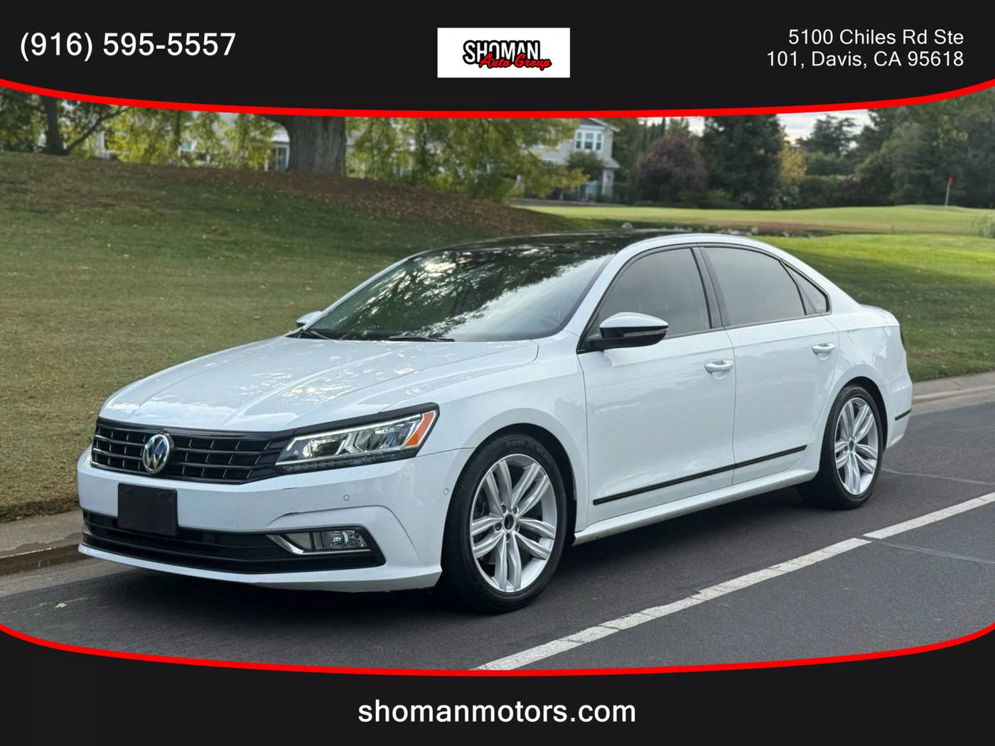2017 Volkswagen Passat 1.8T SEL Premium — Sedan — 96,368 mi — Davis, CA